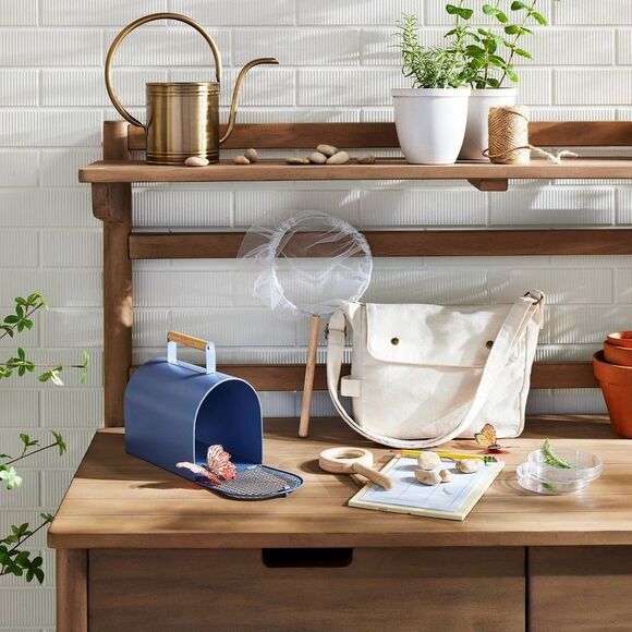 Kids' Outdoor Explorer Activity Kit - 16pc - Heart Cream - Picture 2 of 3